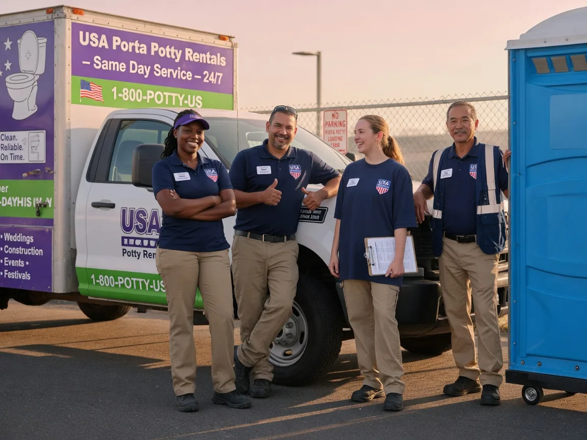 Porta Potty Rental company in Huntsville, UT